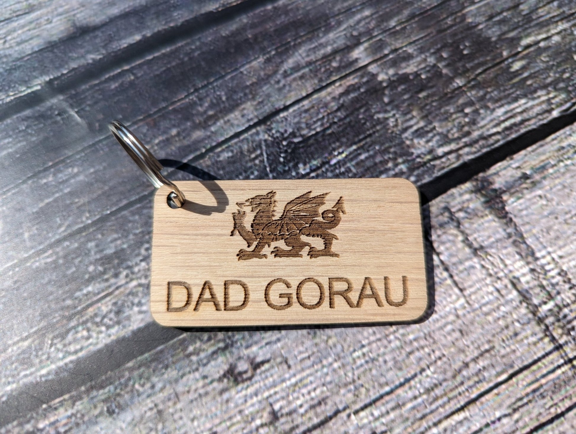 Welsh Keyrings, Best Dad, Best Mam, Dad Gorau, Mam Gorau, with Welsh Dragon, Welsh Gifts, Mother&#39;s Day Gift, Father&#39;s Day Gift - CherryGroveCraft